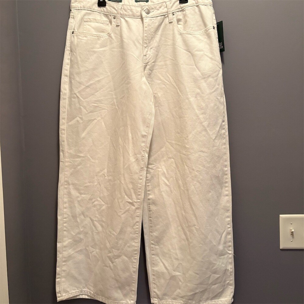 wild fable White Wide Leg Jeans